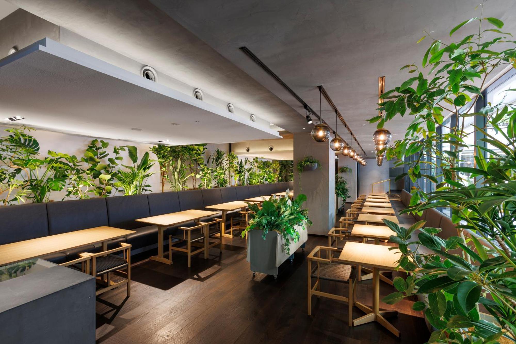 Good Nature Hotel Kyoto Exteriör bild The interior of the restaurant