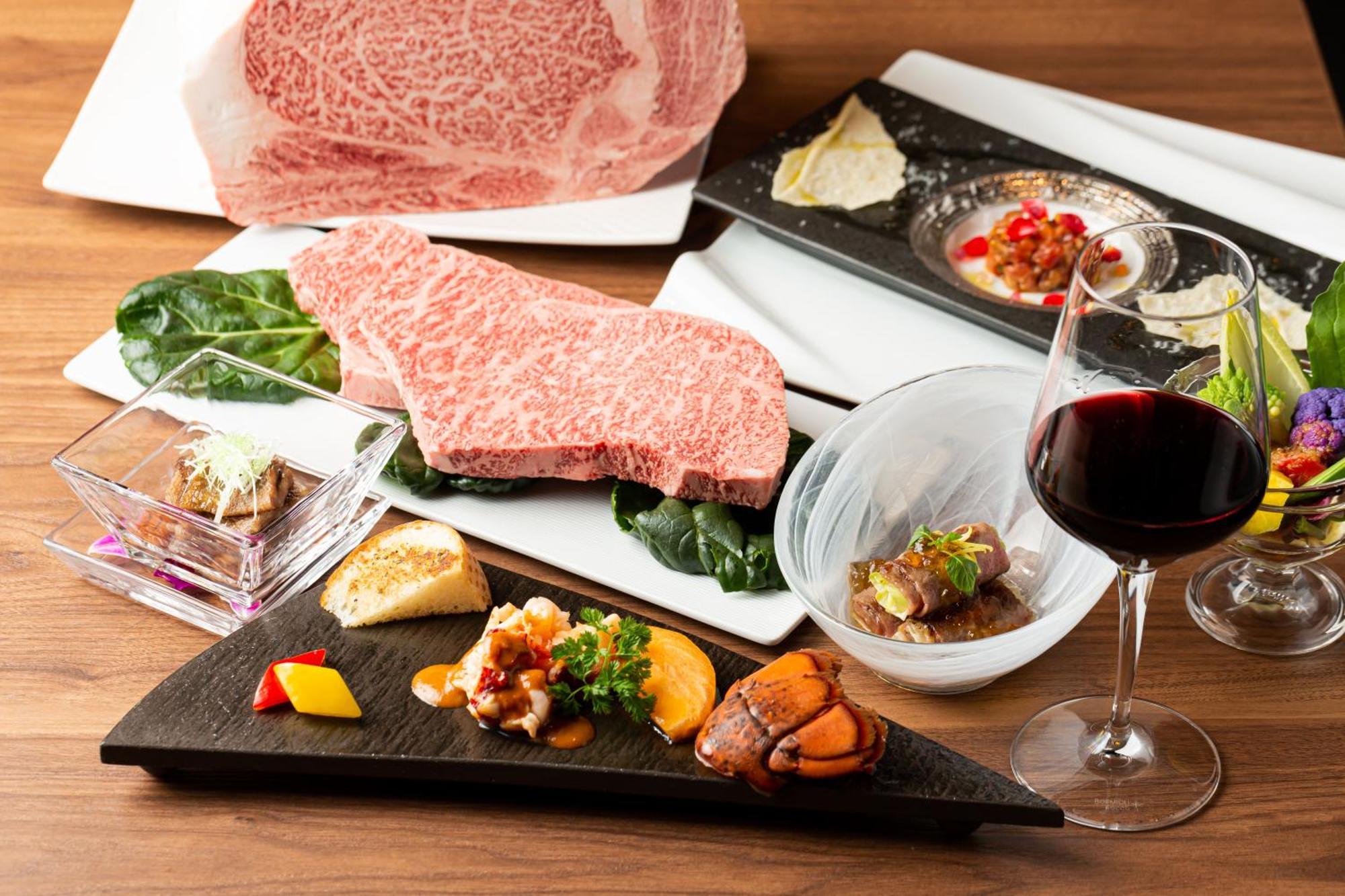 Good Nature Hotel Kyoto Exteriör bild A Japanese steakhouse meal